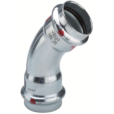 Viega Vpress Fz 15 Böj 45Gr 2M